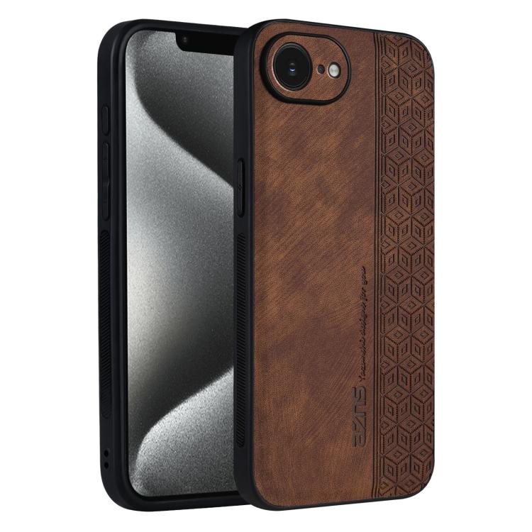 Estuche para teléfono con sensación de piel en relieve AZNS 3D, For iPhone 16e / 17e, For iPhone 17 Pro Max, For iPhone 17 Pro, For iPhone 17, For iPhone Air, For iPhone 16 Pro Max, For iPhone 16 Pro, For iPhone 16 Plus, For iPhone 16