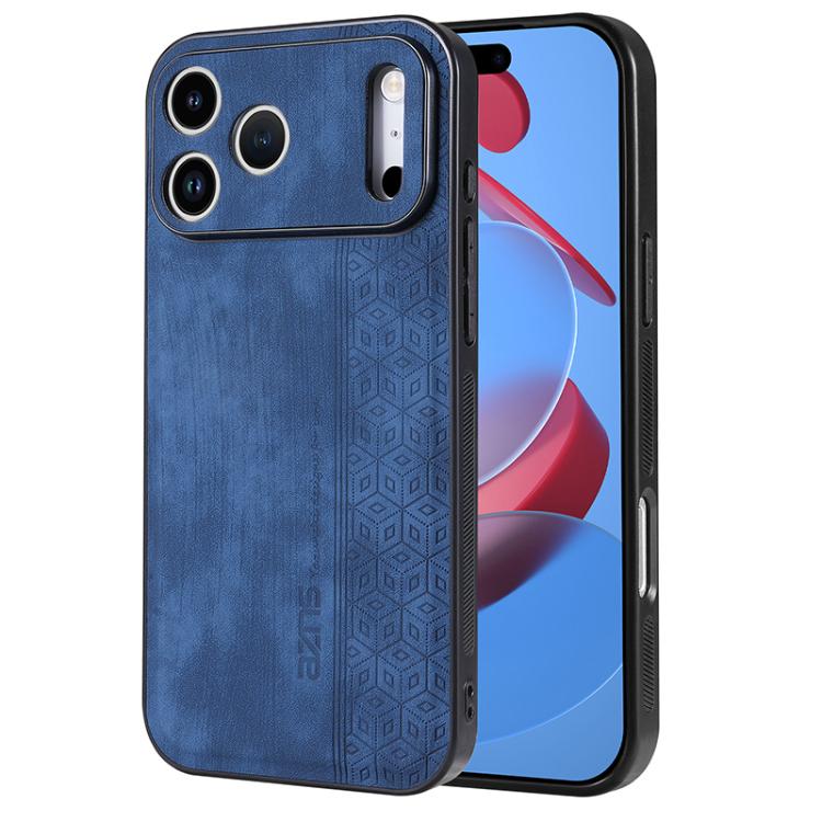 Estuche para teléfono con sensación de piel en relieve AZNS 3D, For iPhone 16e / 17e, For iPhone 17 Pro Max, For iPhone 17 Pro, For iPhone 17, For iPhone Air, For iPhone 16 Pro Max, For iPhone 16 Pro, For iPhone 16 Plus, For iPhone 16
