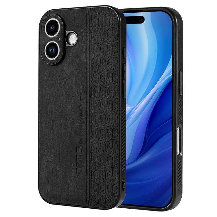 Estuche para teléfono con sensación de piel en relieve AZNS 3D, For iPhone 16e / 17e, For iPhone 17 Pro Max, For iPhone 17 Pro, For iPhone 17, For iPhone Air, For iPhone 16 Pro Max, For iPhone 16 Pro, For iPhone 16 Plus, For iPhone 16