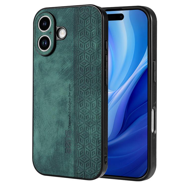 Estuche para teléfono con sensación de piel en relieve AZNS 3D, For iPhone 16e / 17e, For iPhone 17 Pro Max, For iPhone 17 Pro, For iPhone 17, For iPhone Air, For iPhone 16 Pro Max, For iPhone 16 Pro, For iPhone 16 Plus, For iPhone 16