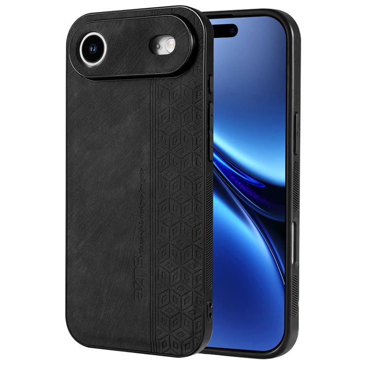 Estuche para teléfono con sensación de piel en relieve AZNS 3D, For iPhone 16e / 17e, For iPhone 17 Pro Max, For iPhone 17 Pro, For iPhone 17, For iPhone Air, For iPhone 16 Pro Max, For iPhone 16 Pro, For iPhone 16 Plus, For iPhone 16