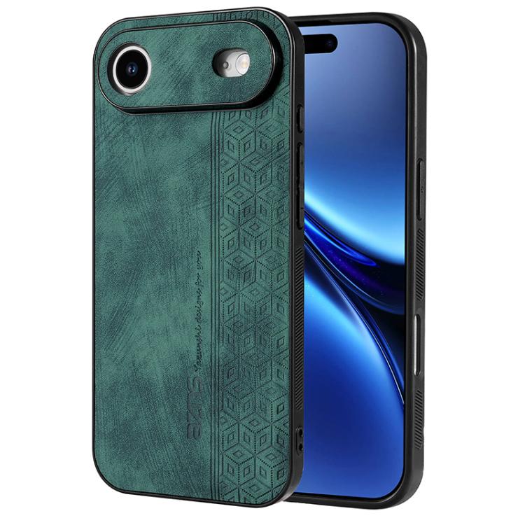 Estuche para teléfono con sensación de piel en relieve AZNS 3D, For iPhone 16e / 17e, For iPhone 17 Pro Max, For iPhone 17 Pro, For iPhone 17, For iPhone Air, For iPhone 16 Pro Max, For iPhone 16 Pro, For iPhone 16 Plus, For iPhone 16