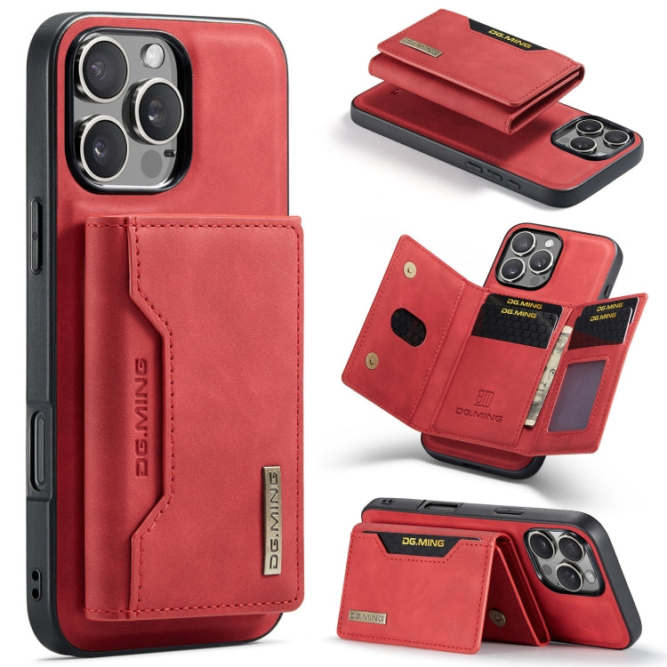 DG.MING M2 Series Funda de cuero para teléfono con cartera y tarjetero de 3 pliegues, For iPhone 17e / 16e, For iPhone 17 Pro Max, For iPhone 17 Pro, For iPhone 17, For iPhone Air, For iPhone 16 Pro Max, For iPhone 16 Pro, For iPhone 16 Plus           ...