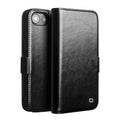 Funda para teléfono QIALINO Classic 103 con hebilla de cuero genuino, For iPhone 17e / 16e, For iPhone 17 Pro Max, For iPhone 17 Pro, For iPhone 17, For iPhone Air, For iPhone 15 Pro Max, For iPhone 15 Plus