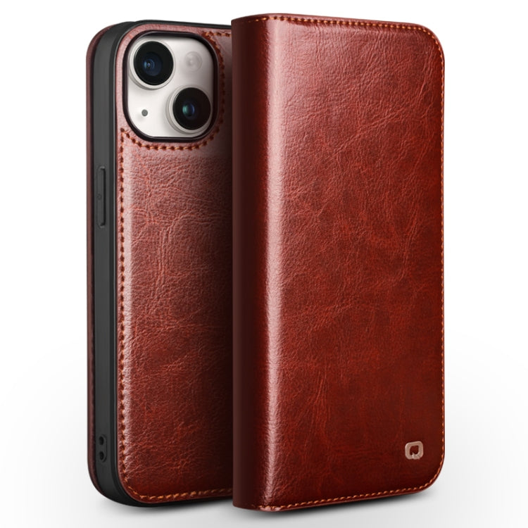 Funda para teléfono QIALINO Classic de cuero genuino, For iPhone 16e / 17e, For iPhone 17 Pro Max, For iPhone 17 Pro, For iPhone 17, For iPhone Air, For iPhone 16 Pro Max, For iPhone 16 Pro, For iPhone 16 Plus, For iPhone 16, For iPhone 15 Pro Max     ...