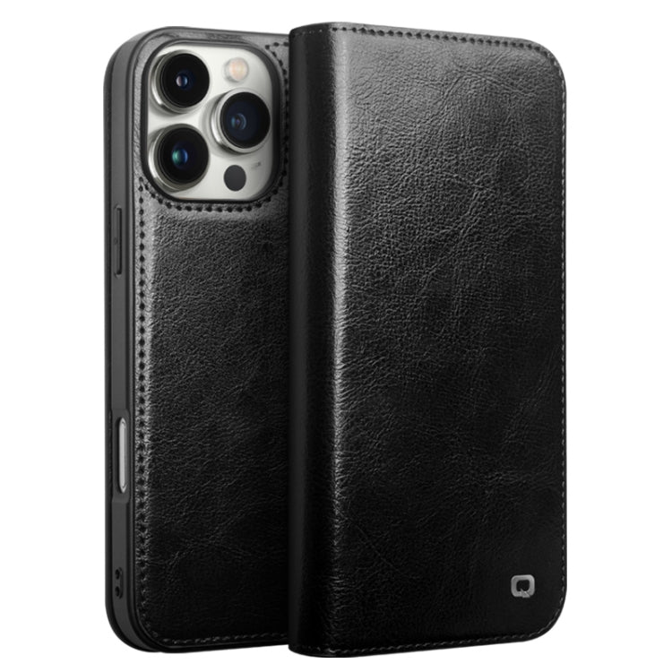 Funda para teléfono QIALINO Classic de cuero genuino, For iPhone 16e / 17e, For iPhone 17 Pro Max, For iPhone 17 Pro, For iPhone 17, For iPhone Air, For iPhone 16 Pro Max, For iPhone 16 Pro, For iPhone 16 Plus, For iPhone 16, For iPhone 15 Pro Max     ...