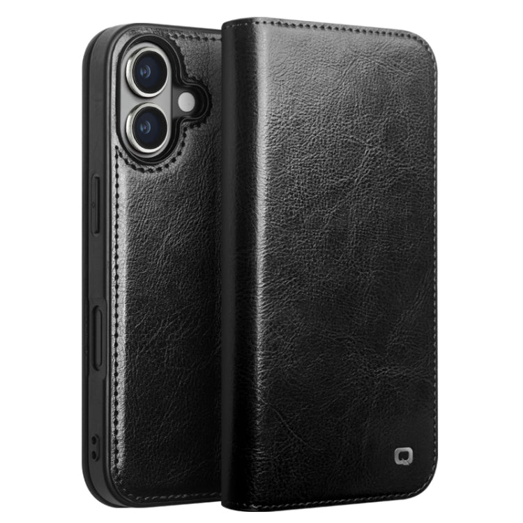 Funda para teléfono QIALINO Classic de cuero genuino, For iPhone 16e / 17e, For iPhone 17 Pro Max, For iPhone 17 Pro, For iPhone 17, For iPhone Air, For iPhone 16 Pro Max, For iPhone 16 Pro, For iPhone 16 Plus, For iPhone 16, For iPhone 15 Pro Max     ...