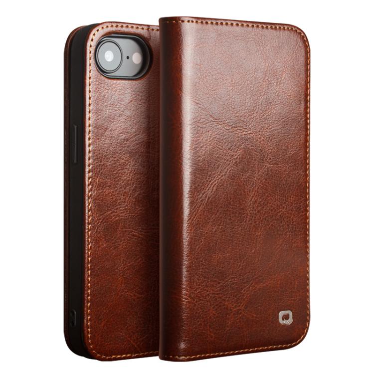 Funda para teléfono QIALINO Classic de cuero genuino, For iPhone 16e / 17e, For iPhone 17 Pro Max, For iPhone 17 Pro, For iPhone 17, For iPhone Air, For iPhone 16 Pro Max, For iPhone 16 Pro, For iPhone 16 Plus, For iPhone 16, For iPhone 15 Pro Max     ...
