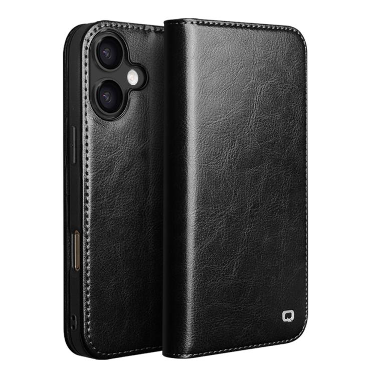 Funda para teléfono QIALINO Classic de cuero genuino, For iPhone 16e / 17e, For iPhone 17 Pro Max, For iPhone 17 Pro, For iPhone 17, For iPhone Air, For iPhone 16 Pro Max, For iPhone 16 Pro, For iPhone 16 Plus, For iPhone 16, For iPhone 15 Pro Max     ...