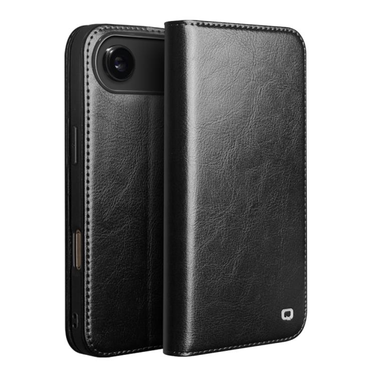 Funda para teléfono QIALINO Classic de cuero genuino, For iPhone 16e / 17e, For iPhone 17 Pro Max, For iPhone 17 Pro, For iPhone 17, For iPhone Air, For iPhone 16 Pro Max, For iPhone 16 Pro, For iPhone 16 Plus, For iPhone 16, For iPhone 15 Pro Max     ...