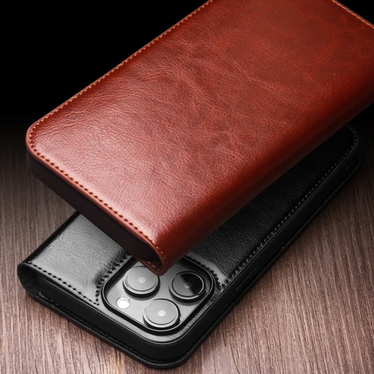 Funda para teléfono QIALINO Classic de cuero genuino, For iPhone 16e / 17e, For iPhone 17 Pro Max, For iPhone 17 Pro, For iPhone 17, For iPhone Air, For iPhone 16 Pro Max, For iPhone 16 Pro, For iPhone 16 Plus, For iPhone 16, For iPhone 15 Pro Max     ...