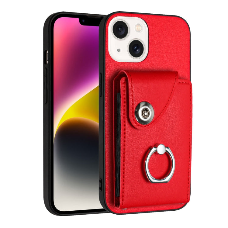 Funda para teléfono con soporte para anillo y bolsa para tarjeta de órgano, For iPhone 16, For iPhone 15 Pro Max, For iPhone 15 Pro, For iPhone 15 Plus, For iPhone 15, For iPhone 14 Plus, For iPhone 14, For iPhone 14 Pro