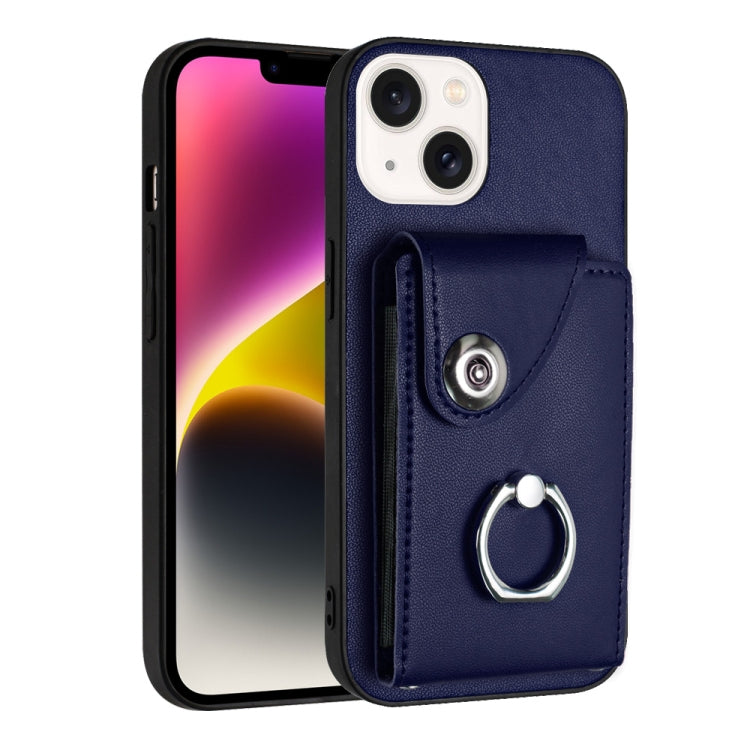 Funda para teléfono con soporte para anillo y bolsa para tarjeta de órgano, For iPhone 14 Pro Max, For iPhone SE 2022 / 2020 / 8 / 7, For iPhone 13 Pro Max, For iPhone 13 Pro, For iPhone 13, For iPhone 13 mini, For iPhone 12, For iPhone 12 Pro Max