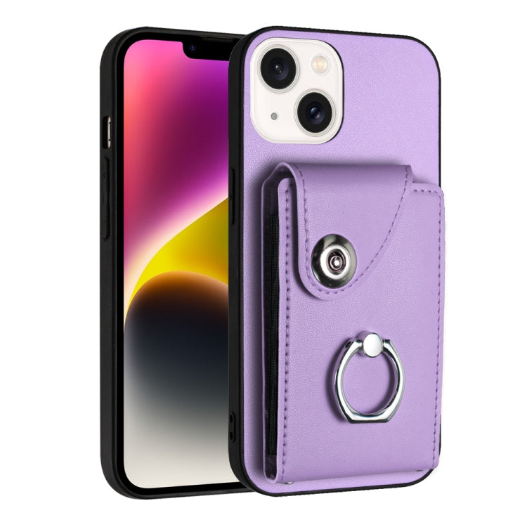 Funda para teléfono con soporte para anillo y bolsa para tarjeta de órgano, For iPhone 14 Pro Max, For iPhone SE 2022 / 2020 / 8 / 7, For iPhone 13 Pro Max, For iPhone 13 Pro, For iPhone 13, For iPhone 13 mini, For iPhone 12, For iPhone 12 Pro Max