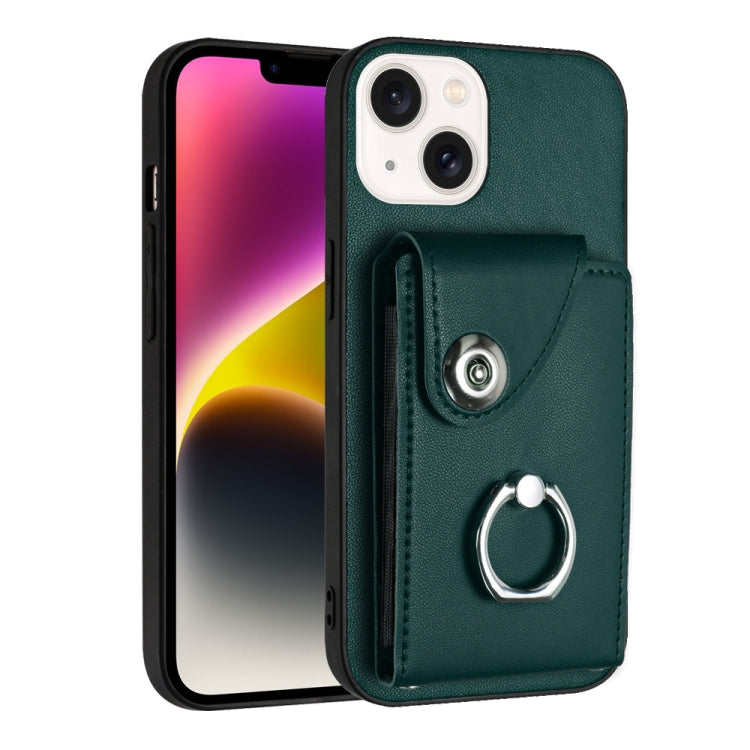 Funda para teléfono con soporte para anillo y bolsa para tarjeta de órgano, For iPhone 14 Pro Max, For iPhone SE 2022 / 2020 / 8 / 7, For iPhone 13 Pro Max, For iPhone 13 Pro, For iPhone 13, For iPhone 13 mini, For iPhone 12, For iPhone 12 Pro Max
