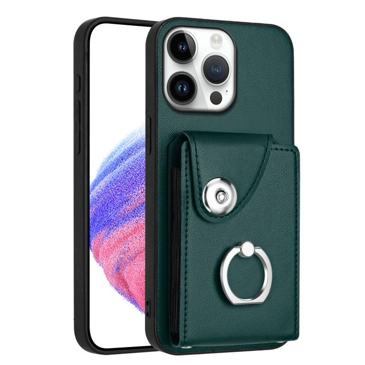 Funda para teléfono con soporte para anillo y bolsa para tarjeta de órgano, For iPhone 18 Pro / 17 Pro, For iPhone 18 Pro Max / 17 Pro Max, For iPhone 17e / 16e, For iPhone 17, For iPhone Air, For iPhone 16 Pro Max, For iPhone 16 Pro, For iPhone 16 Plus
