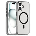 Estuche para teléfono de cobertura total de TPU + PC translúcido esmerilado MagSafe, For iPhone 16 Plus, For iPhone 16, For iPhone 15 Pro Max, For iPhone 15 Pro, For iPhone 15 Plus