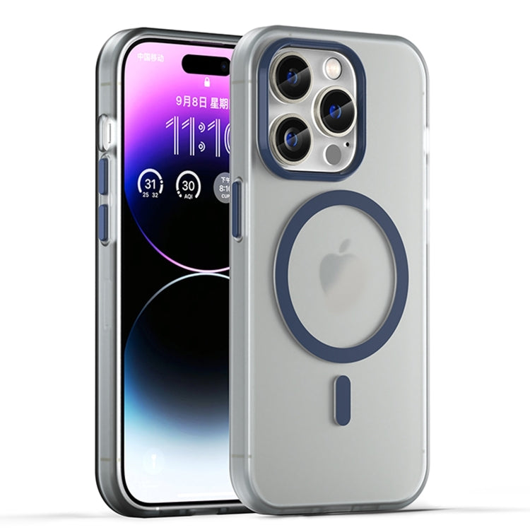 Estuche para teléfono de cobertura total de TPU + PC translúcido esmerilado MagSafe, For iPhone 17 Pro, For iPhone 17, For iPhone Air, For iPhone 16 Pro Max, For iPhone 16 Pro