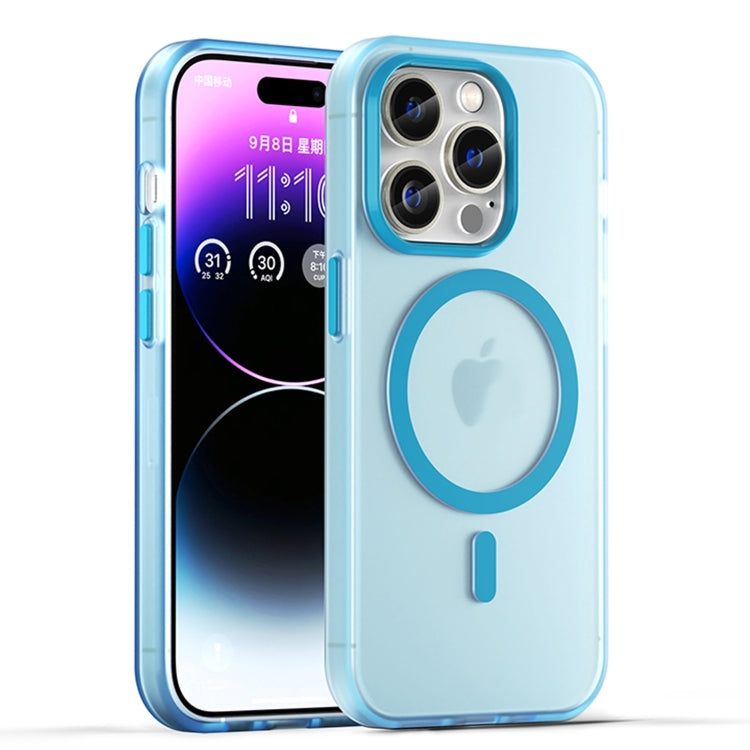 Estuche para teléfono de cobertura total de TPU + PC translúcido esmerilado MagSafe, For iPhone 17 Pro, For iPhone 17, For iPhone Air, For iPhone 16 Pro Max, For iPhone 16 Pro