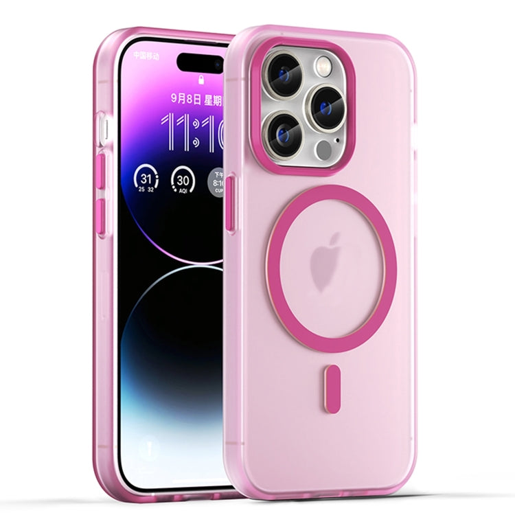 Estuche para teléfono de cobertura total de TPU + PC translúcido esmerilado MagSafe, For iPhone 17 Pro, For iPhone 17, For iPhone Air, For iPhone 16 Pro Max, For iPhone 16 Pro