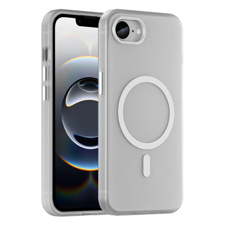 Estuche para teléfono de cobertura total de TPU + PC translúcido esmerilado MagSafe, For iPhone 18, For iPhone 18 Pro, For iPhone 18 Pro Max, For iPhone 17e / 16e, For iPhone 17 Pro Max