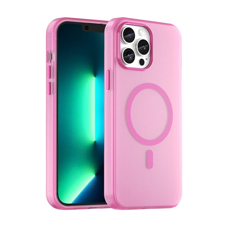 Estuche para teléfono de cobertura total de TPU + PC translúcido esmerilado MagSafe, For iPhone SE 2022 / 2020 / 8, For iPhone 13 Pro Max, For iPhone 13 Pro, For iPhone 13, For iPhone 12