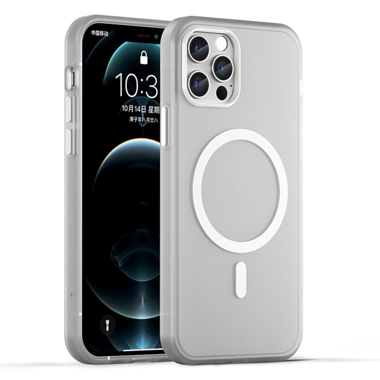 Estuche para teléfono de cobertura total de TPU + PC translúcido esmerilado MagSafe, For iPhone 12 Pro Max, For iPhone 12 Pro, For iPhone 11 Pro Max, For iPhone 11, For iPhone 11 Pro