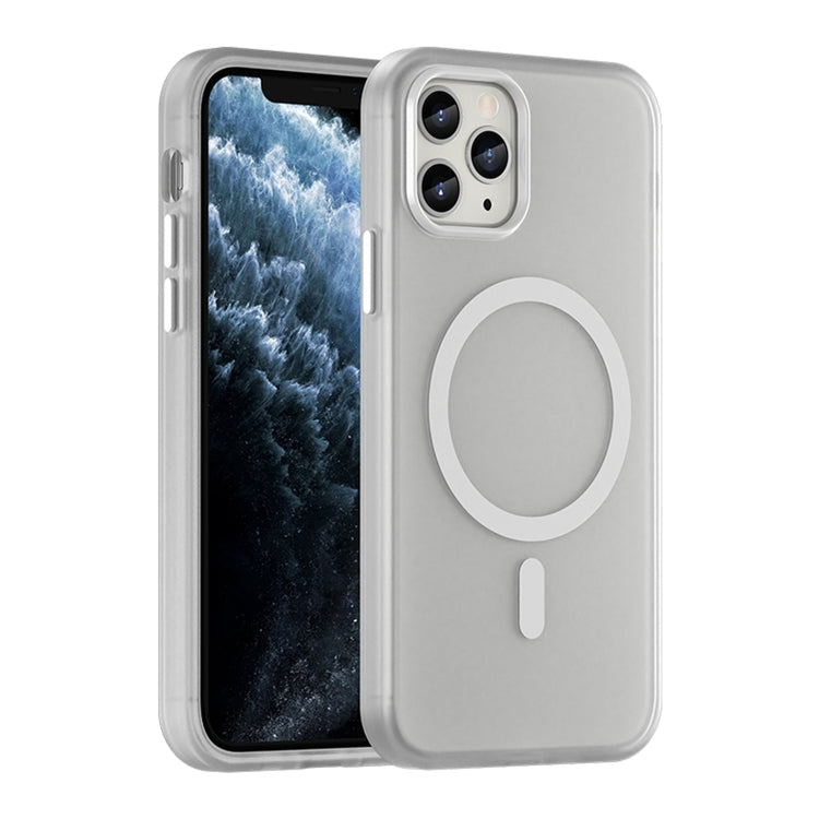 Estuche para teléfono de cobertura total de TPU + PC translúcido esmerilado MagSafe, For iPhone 12 Pro Max, For iPhone 12 Pro, For iPhone 11 Pro Max, For iPhone 11, For iPhone 11 Pro