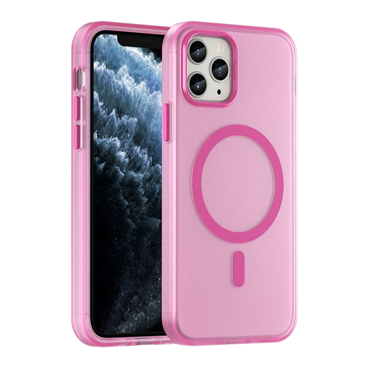 Estuche para teléfono de cobertura total de TPU + PC translúcido esmerilado MagSafe, For iPhone 12 Pro Max, For iPhone 12 Pro, For iPhone 11 Pro Max, For iPhone 11, For iPhone 11 Pro