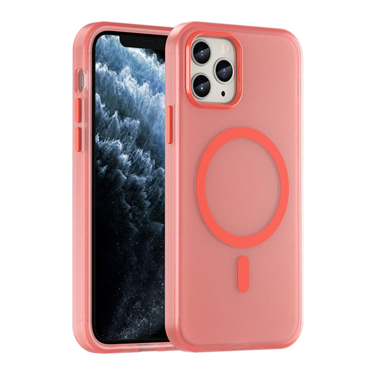Estuche para teléfono de cobertura total de TPU + PC translúcido esmerilado MagSafe, For iPhone 12 Pro Max, For iPhone 12 Pro, For iPhone 11 Pro Max, For iPhone 11, For iPhone 11 Pro