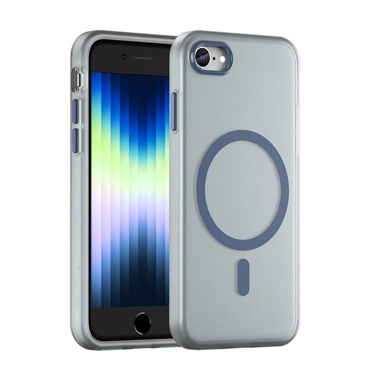 Estuche para teléfono de cobertura total de TPU + PC translúcido esmerilado MagSafe, For iPhone SE 2022 / 2020 / 8, For iPhone 13 Pro Max, For iPhone 13 Pro, For iPhone 13, For iPhone 12