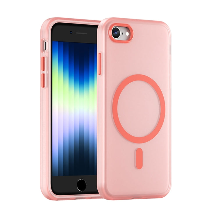 Estuche para teléfono de cobertura total de TPU + PC translúcido esmerilado MagSafe, For iPhone SE 2022 / 2020 / 8, For iPhone 13 Pro Max, For iPhone 13 Pro, For iPhone 13, For iPhone 12