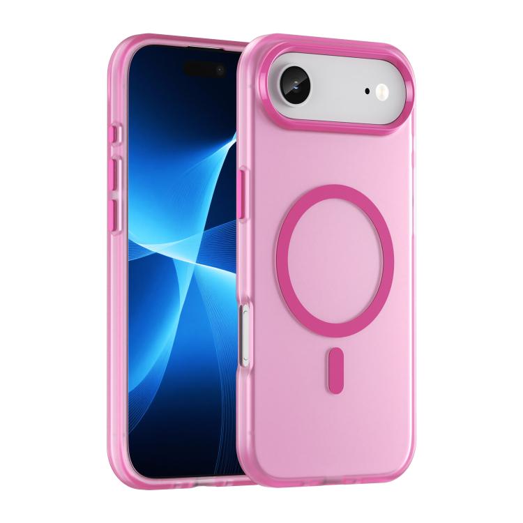 Estuche para teléfono de cobertura total de TPU + PC translúcido esmerilado MagSafe, For iPhone 17 Pro, For iPhone 17, For iPhone Air, For iPhone 16 Pro Max, For iPhone 16 Pro