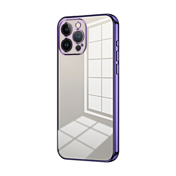 Caja de teléfono con orificio fino y revestimiento transparente, For iPhone 13 Pro Max, For iPhone 13 Pro, For iPhone 13, For iPhone 12, For iPhone 12 Pro Max, For iPhone 12 Pro