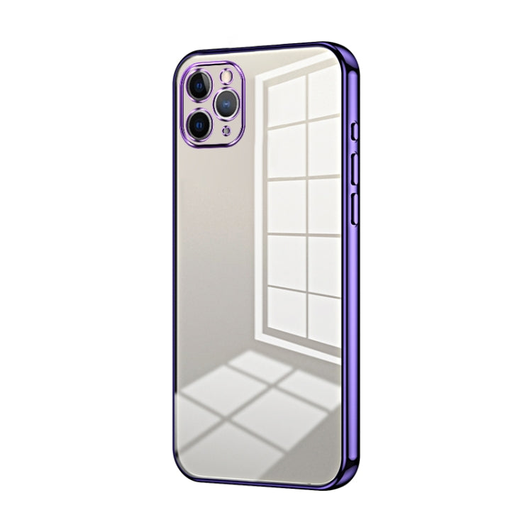 Caja de teléfono con orificio fino y revestimiento transparente, For iPhone 11 Pro Max, For iPhone 11, For iPhone 11 Pro, For iPhone X / XS, For iPhone XR, For iPhone XS Max