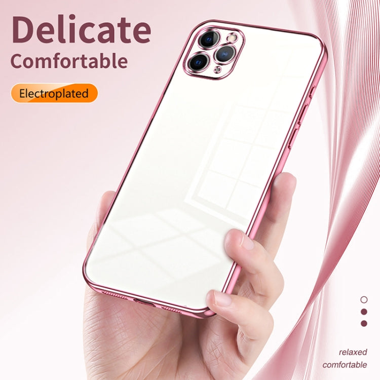 Caja de teléfono con orificio fino y revestimiento transparente, For iPhone 11 Pro Max, For iPhone 11, For iPhone 11 Pro, For iPhone X / XS, For iPhone XR, For iPhone XS Max