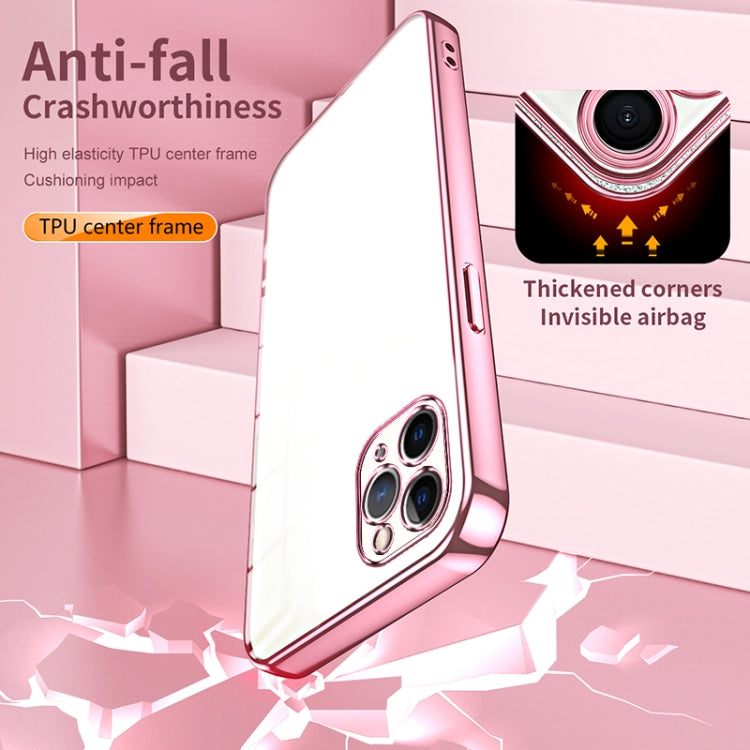 Caja de teléfono con orificio fino y revestimiento transparente, For iPhone 11 Pro Max, For iPhone 11, For iPhone 11 Pro, For iPhone X / XS, For iPhone XR, For iPhone XS Max