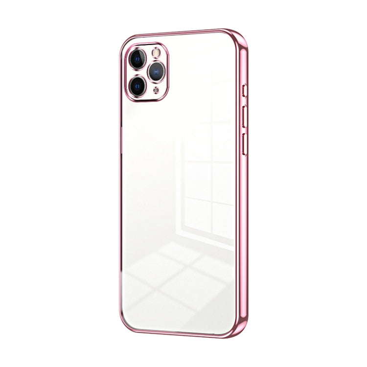 Caja de teléfono con orificio fino y revestimiento transparente, For iPhone 11 Pro Max, For iPhone 11, For iPhone 11 Pro, For iPhone X / XS, For iPhone XR, For iPhone XS Max