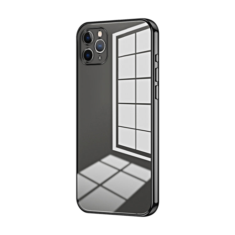 Caja de teléfono con orificio fino y revestimiento transparente, For iPhone 11 Pro Max, For iPhone 11, For iPhone 11 Pro, For iPhone X / XS, For iPhone XR, For iPhone XS Max