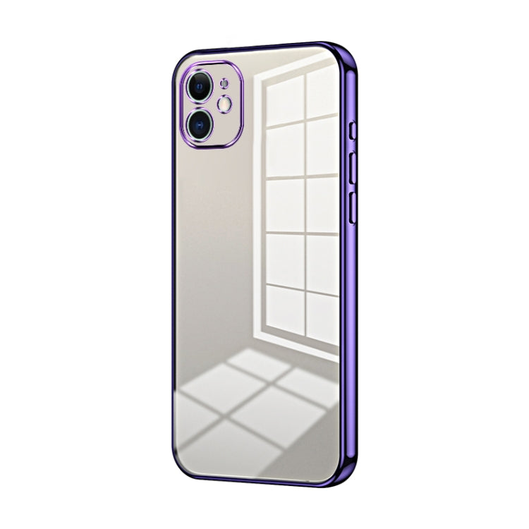 Caja de teléfono con orificio fino y revestimiento transparente, For iPhone 11 Pro Max, For iPhone 11, For iPhone 11 Pro, For iPhone X / XS, For iPhone XR, For iPhone XS Max