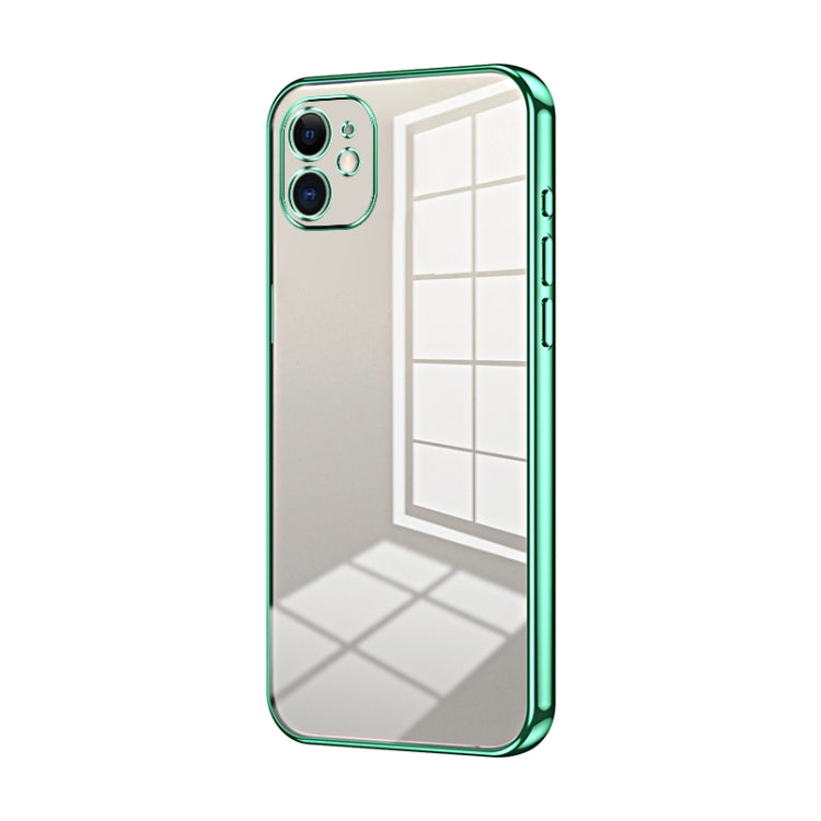 Caja de teléfono con orificio fino y revestimiento transparente, For iPhone 11 Pro Max, For iPhone 11, For iPhone 11 Pro, For iPhone X / XS, For iPhone XR, For iPhone XS Max