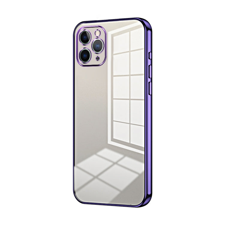 Caja de teléfono con orificio fino y revestimiento transparente, For iPhone 11 Pro Max, For iPhone 11, For iPhone 11 Pro, For iPhone X / XS, For iPhone XR, For iPhone XS Max