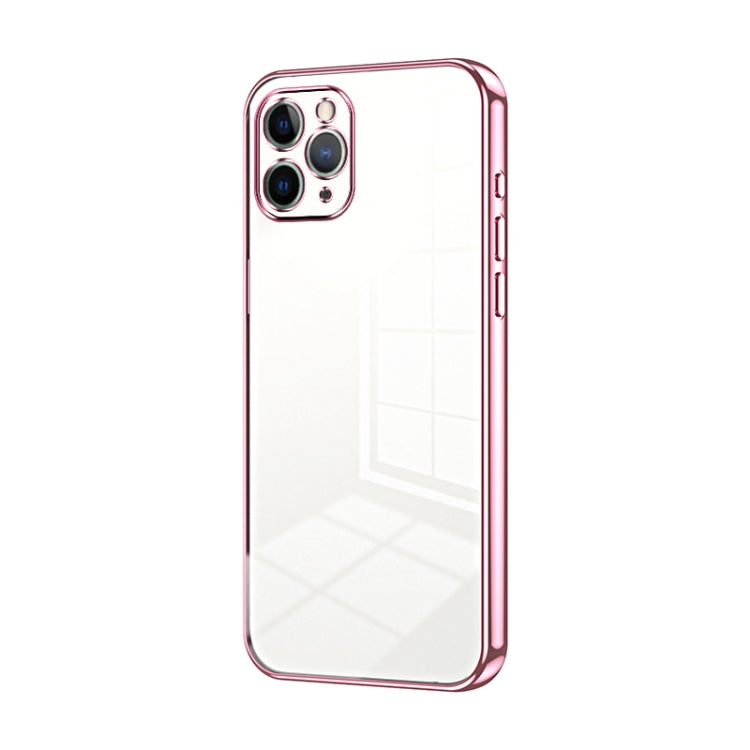 Caja de teléfono con orificio fino y revestimiento transparente, For iPhone 11 Pro Max, For iPhone 11, For iPhone 11 Pro, For iPhone X / XS, For iPhone XR, For iPhone XS Max