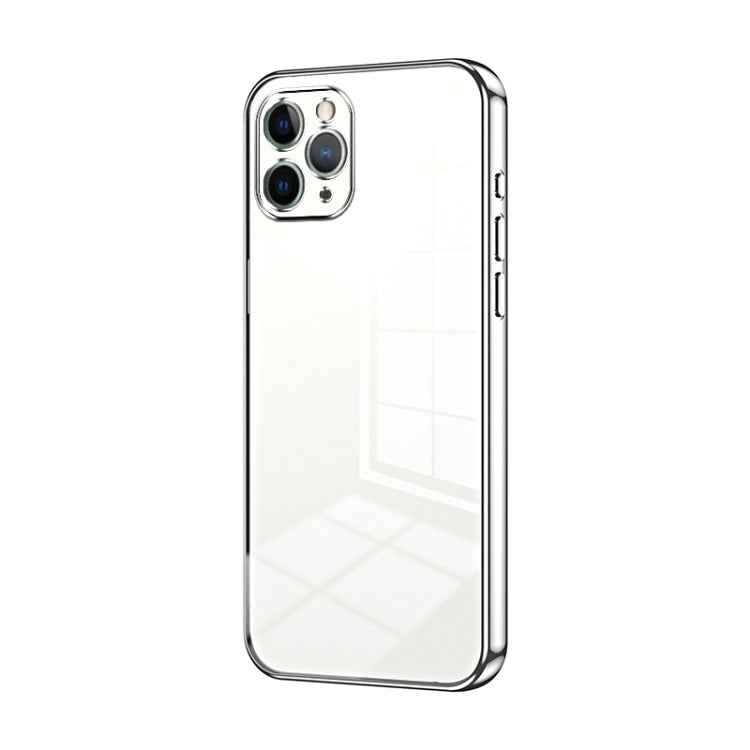 Caja de teléfono con orificio fino y revestimiento transparente, For iPhone 11 Pro Max, For iPhone 11, For iPhone 11 Pro, For iPhone X / XS, For iPhone XR, For iPhone XS Max