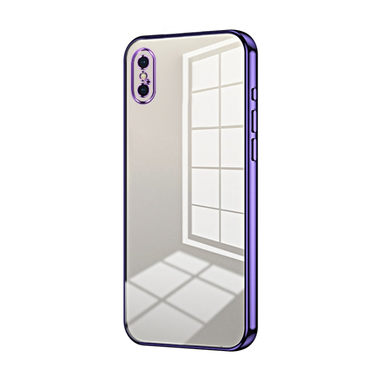 Caja de teléfono con orificio fino y revestimiento transparente, For iPhone 11 Pro Max, For iPhone 11, For iPhone 11 Pro, For iPhone X / XS, For iPhone XR, For iPhone XS Max