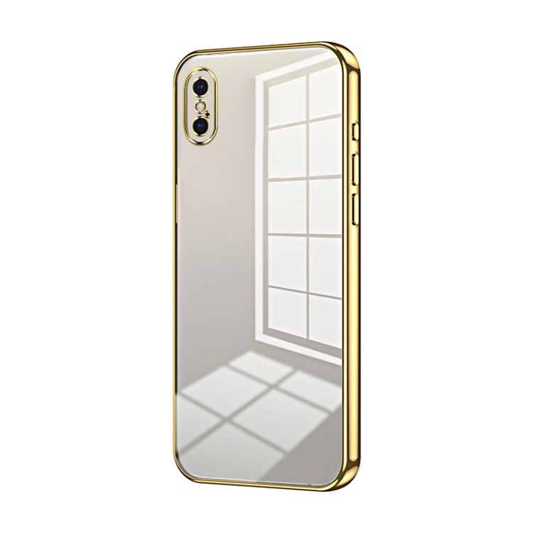 Caja de teléfono con orificio fino y revestimiento transparente, For iPhone 11 Pro Max, For iPhone 11, For iPhone 11 Pro, For iPhone X / XS, For iPhone XR, For iPhone XS Max