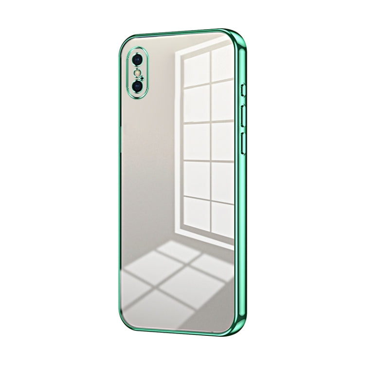 Caja de teléfono con orificio fino y revestimiento transparente, For iPhone 11 Pro Max, For iPhone 11, For iPhone 11 Pro, For iPhone X / XS, For iPhone XR, For iPhone XS Max