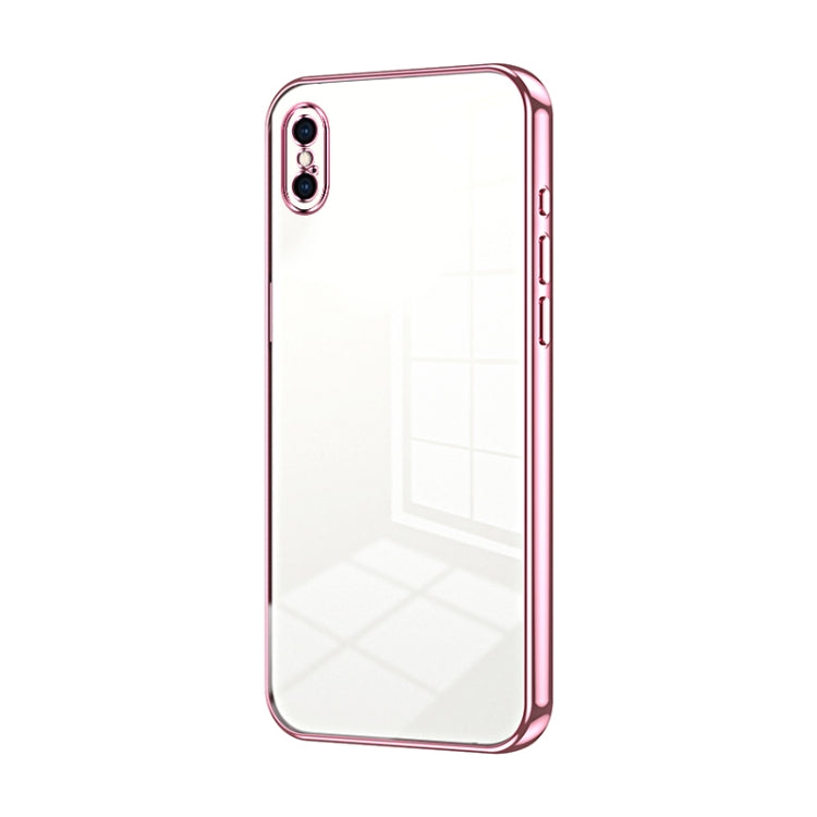 Caja de teléfono con orificio fino y revestimiento transparente, For iPhone 11 Pro Max, For iPhone 11, For iPhone 11 Pro, For iPhone X / XS, For iPhone XR, For iPhone XS Max