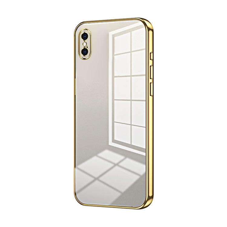 Caja de teléfono con orificio fino y revestimiento transparente, For iPhone 11 Pro Max, For iPhone 11, For iPhone 11 Pro, For iPhone X / XS, For iPhone XR, For iPhone XS Max