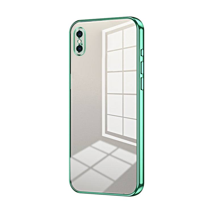 Caja de teléfono con orificio fino y revestimiento transparente, For iPhone 11 Pro Max, For iPhone 11, For iPhone 11 Pro, For iPhone X / XS, For iPhone XR, For iPhone XS Max